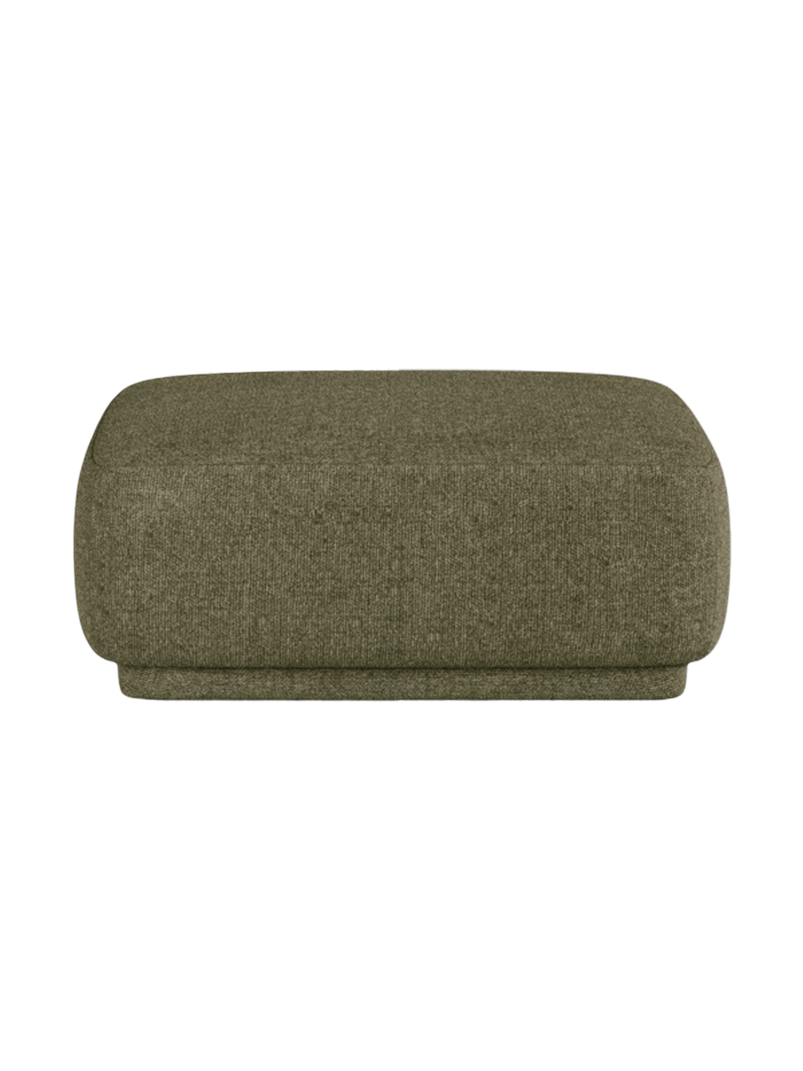 
Pouf design « Jane » - Chenille vert