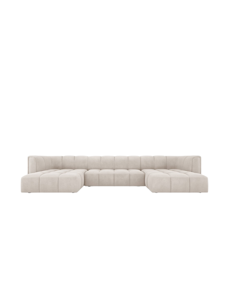 
Design Panorama-Sofa "Adams" - Chenille Beige