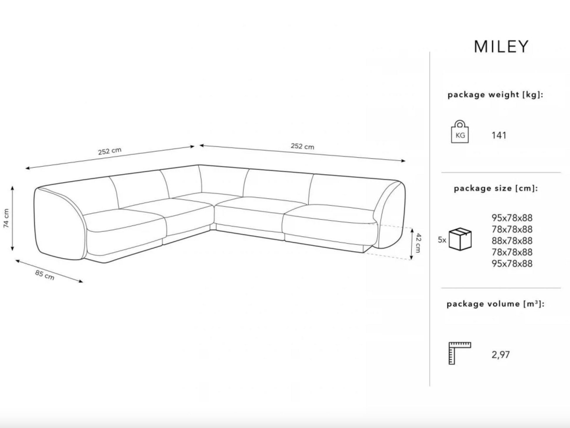 IMAGE for product variant SKU MIC_COR_140_F1_MILEY4