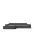 Tissu structurel gris foncé