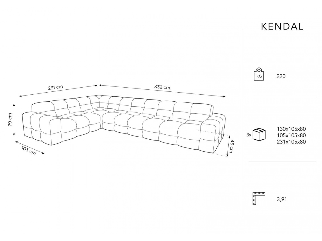 IMAGE for product variant SKU MIC_LC_L_121_F1_KENDAL3