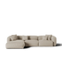 Tissu d'ameublement beige clair