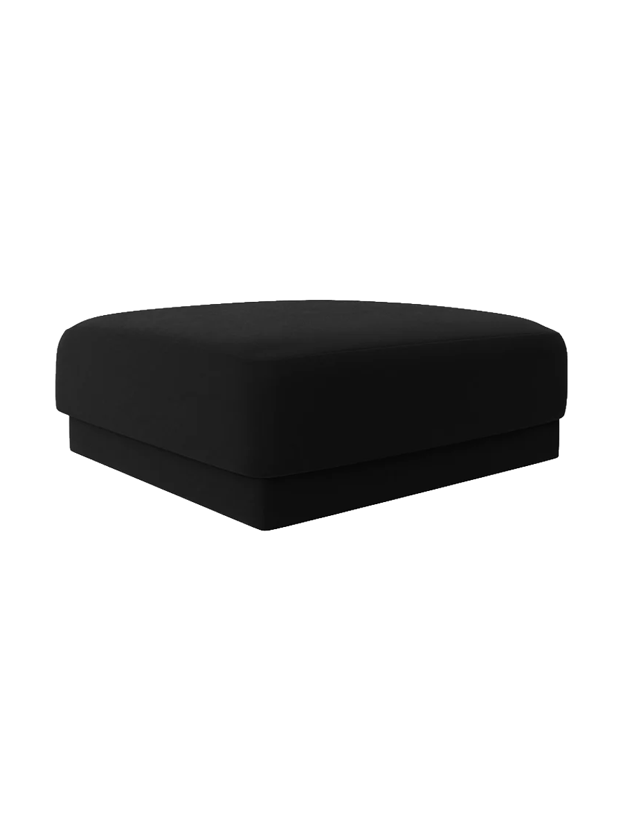 
Pouf design « Miley » 90 x 90 cm - Velours Noir