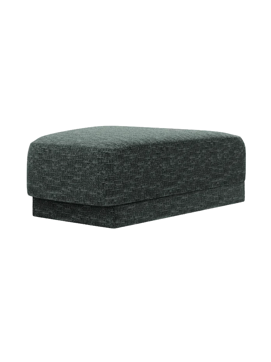
Pouf design « Miley » 83 x 78 cm - Chenille Pétrole
