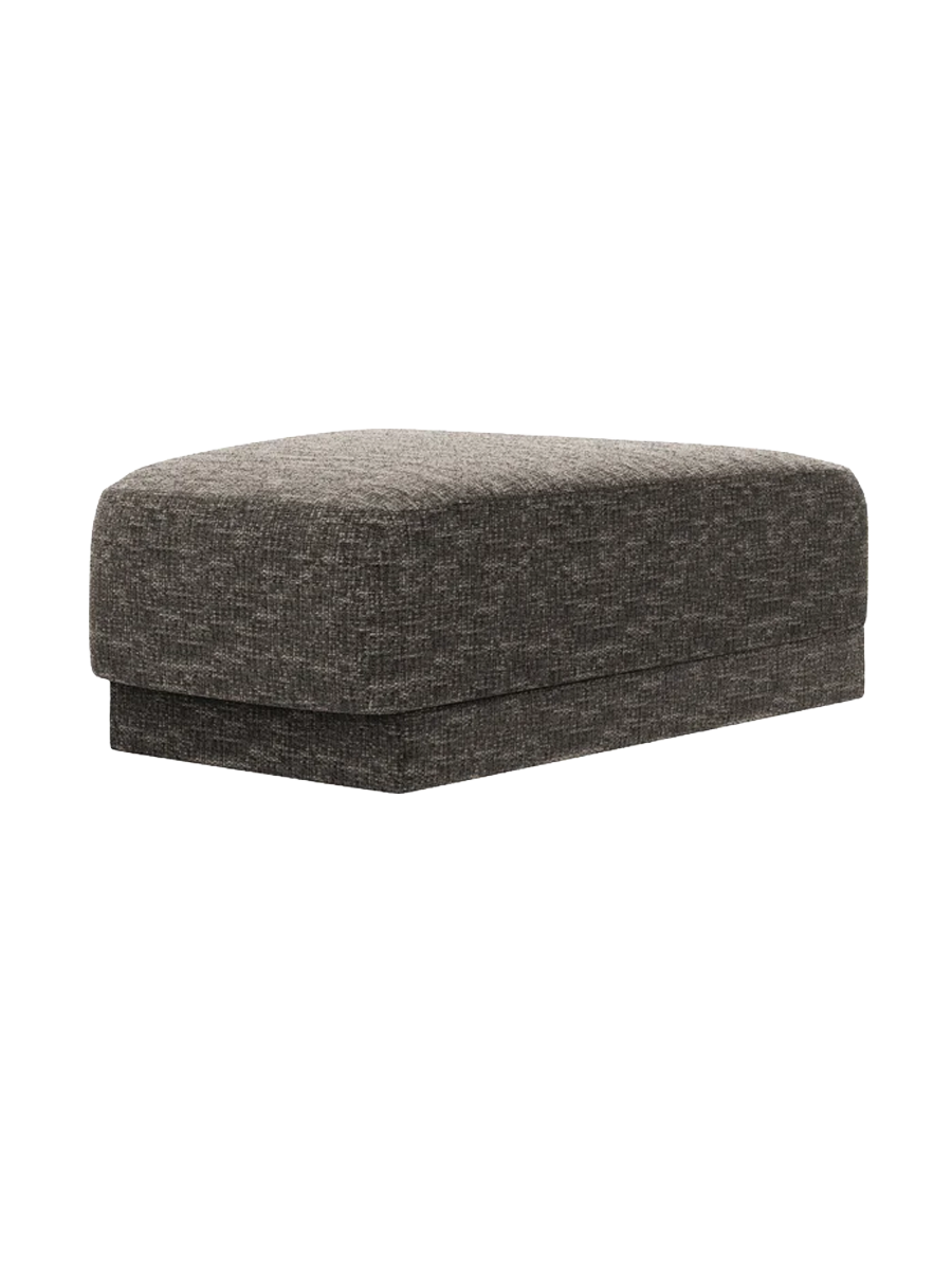 
Pouf design « Miley » 83 x 78 cm - Chenille grise