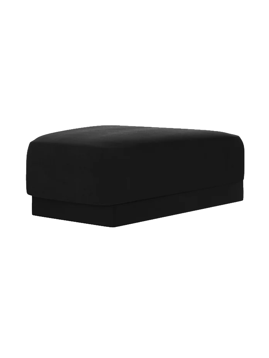 
Pouf design « Miley » 83 x 78 cm - Velours Noir