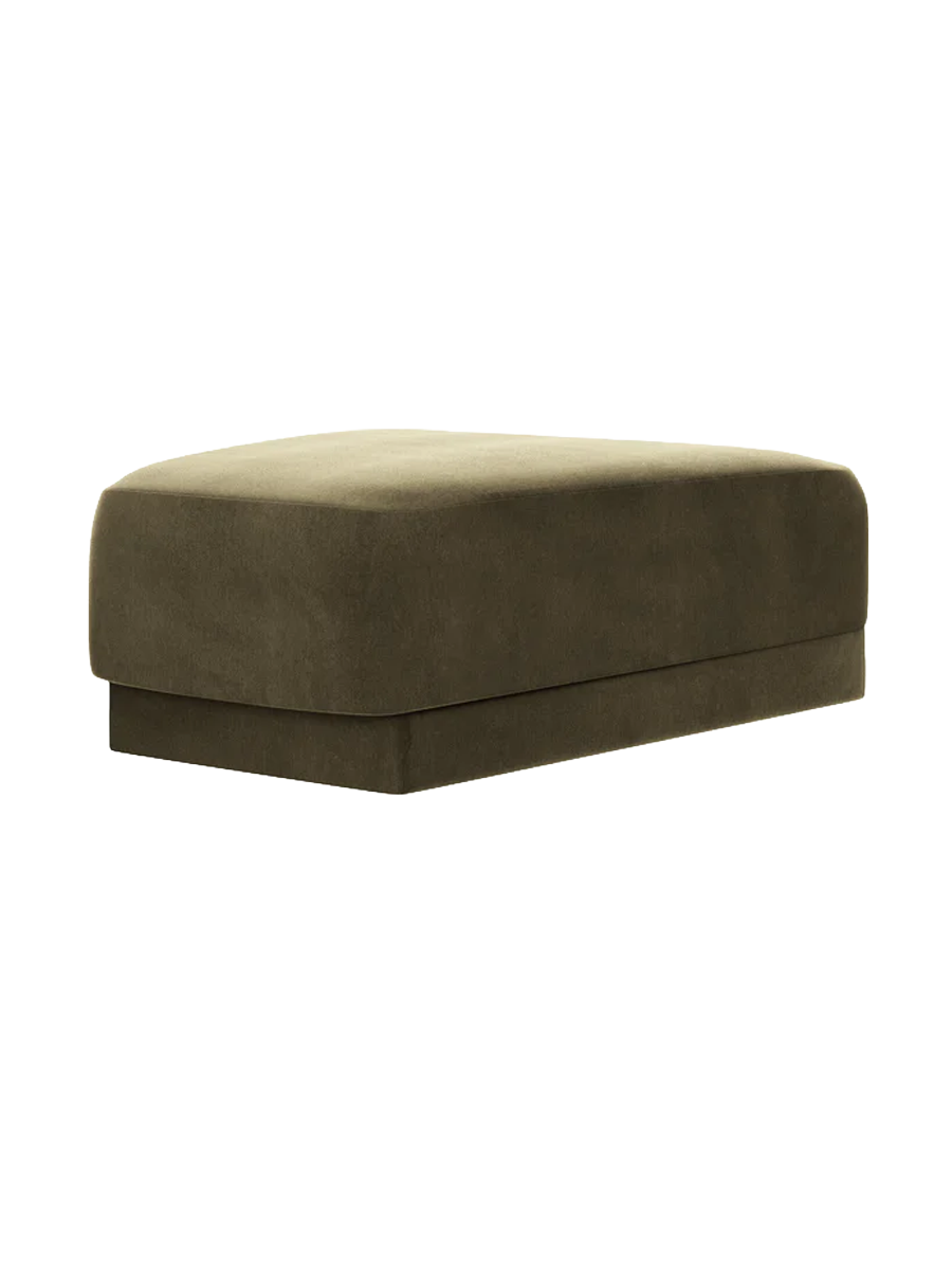
Pouf design « Miley » 83 x 78 cm - Velours vert