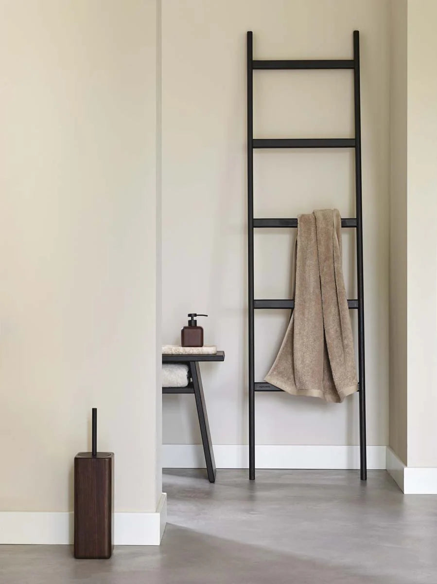 
"Mink" designer towel ladder made of solid oak