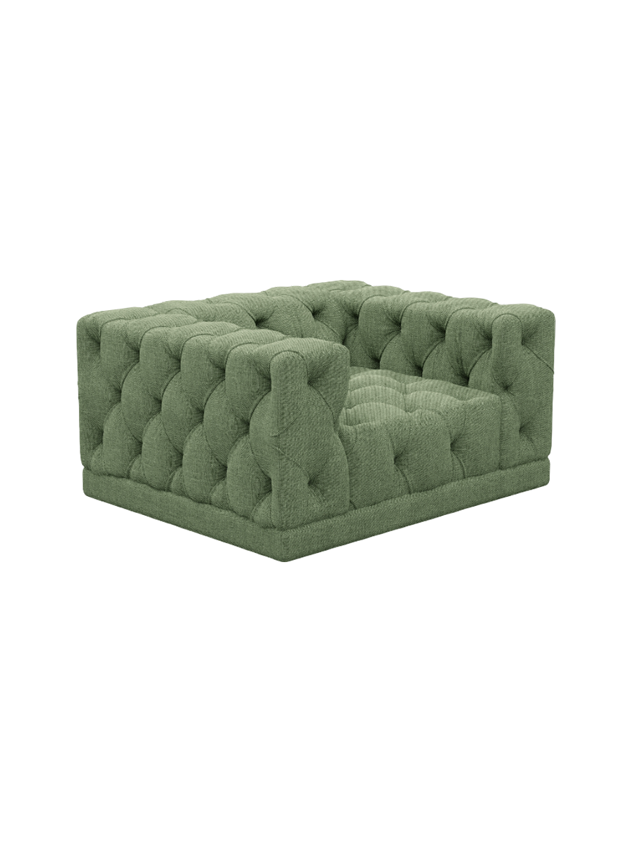 
Design Loungesessel „Malika“ mit Strukturstoff-Bezug - Strukturstoff Anthrazit