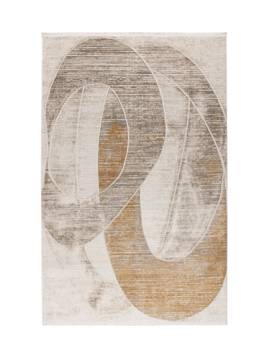 
Tappeto di design di alta qualità „Modena 602“ - Oro - 80 x 150 cm