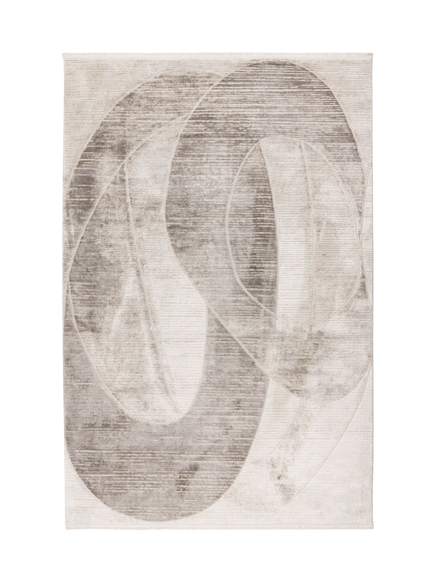 
Tappeto di design di alta qualità „Modena 602“ - Argento - 80 x 150 cm