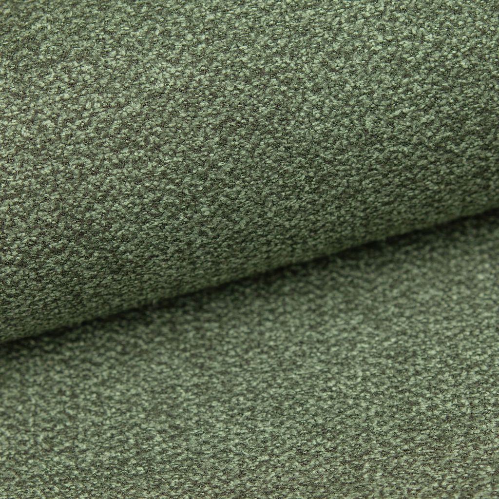 
Design Polsterbett „Savio“ mit Ablagefach, Webstoff Grün - 140 x 200 cm