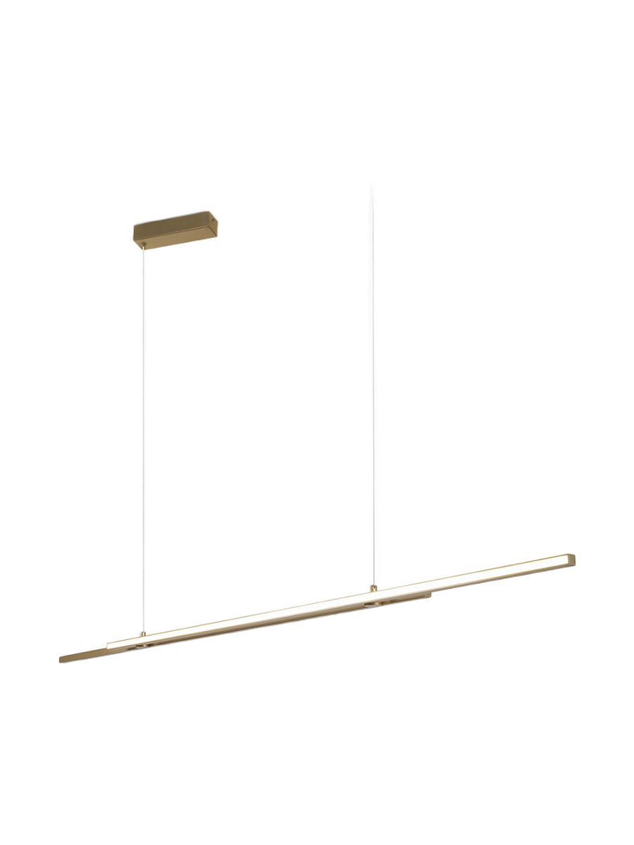 
Lampada a sospensione di design LED Compact “Halo” - Ottone