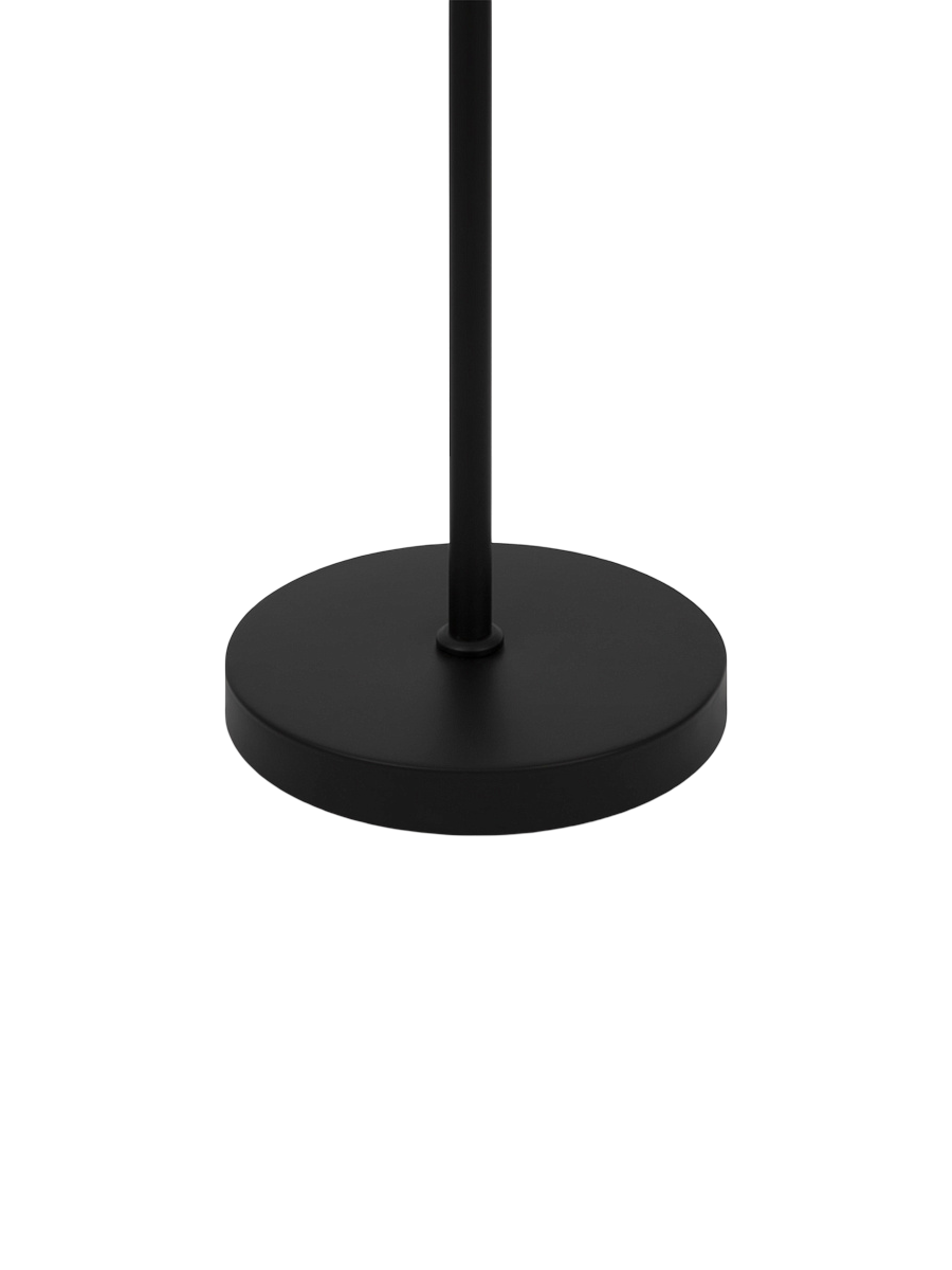 
Lampada da terra di design “Ring” - Nero
