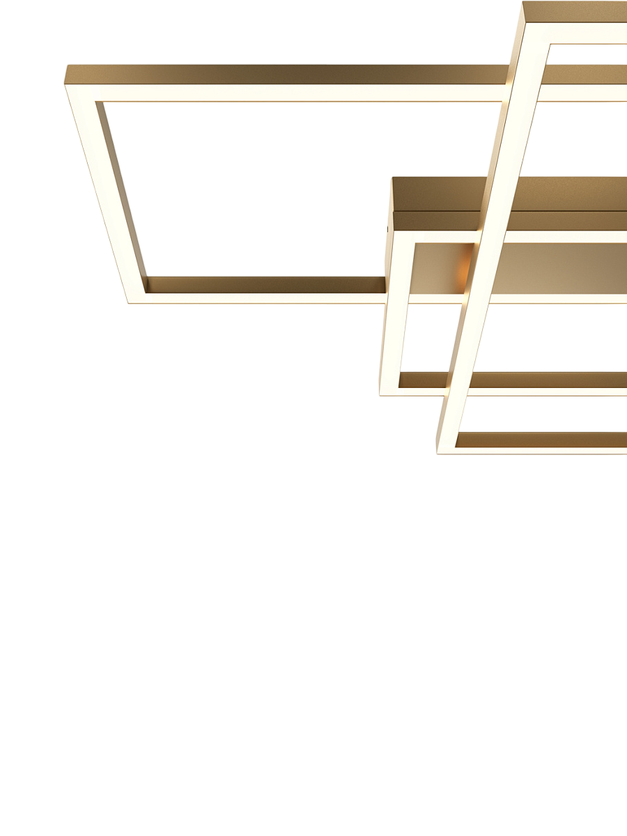 
Plafoniera di design a LED "Rida" - Oro