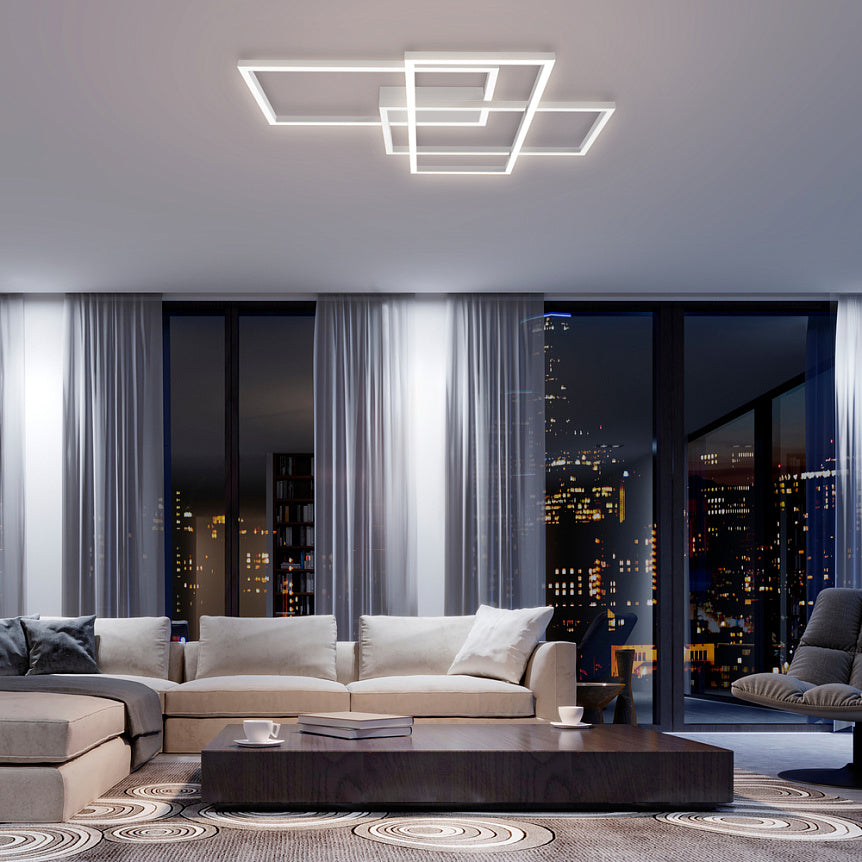 
Plafoniera di design a LED "Rida" - Bianco