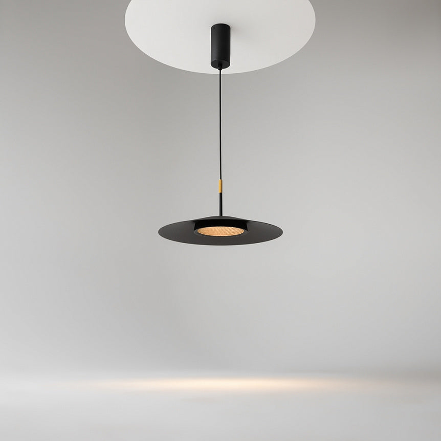 
Lampada a sospensione Loop di design a LED "El" - Nero