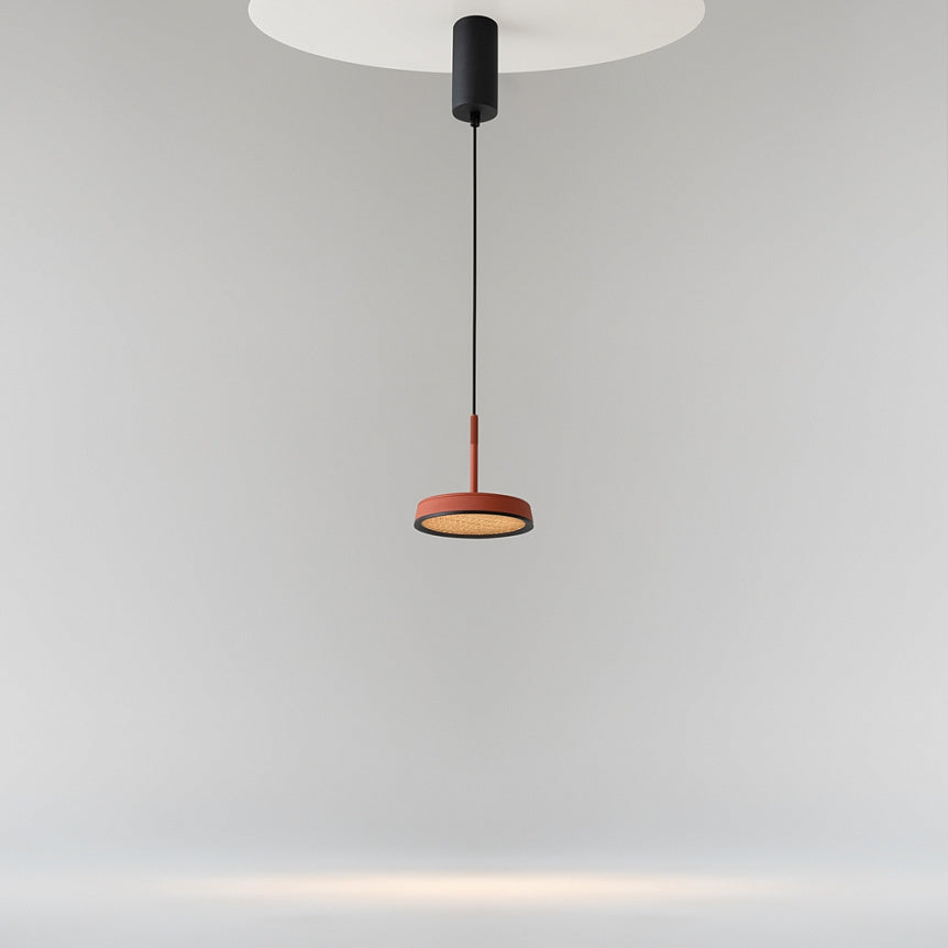 
Lampada a sospensione di design a LED "El" - Rosso ocra
