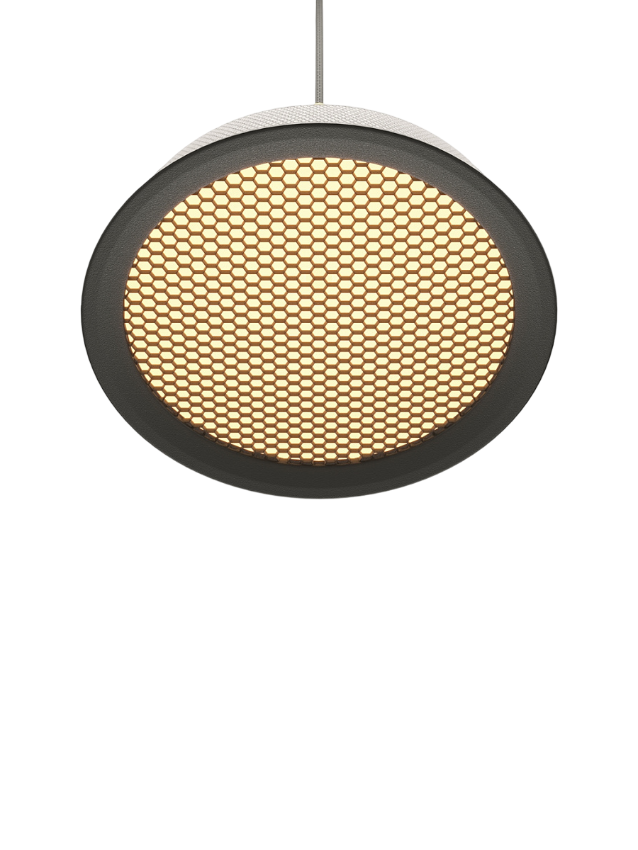 
Lampada a sospensione di design a LED "El" - Bianco