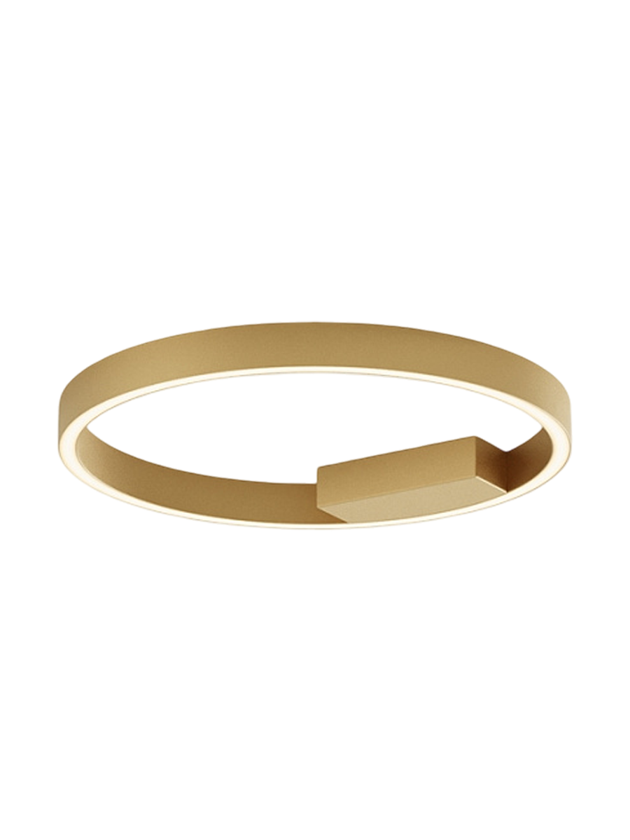 
Lampada da parete di design LED grande “Rim” - Oro / ø 40cm