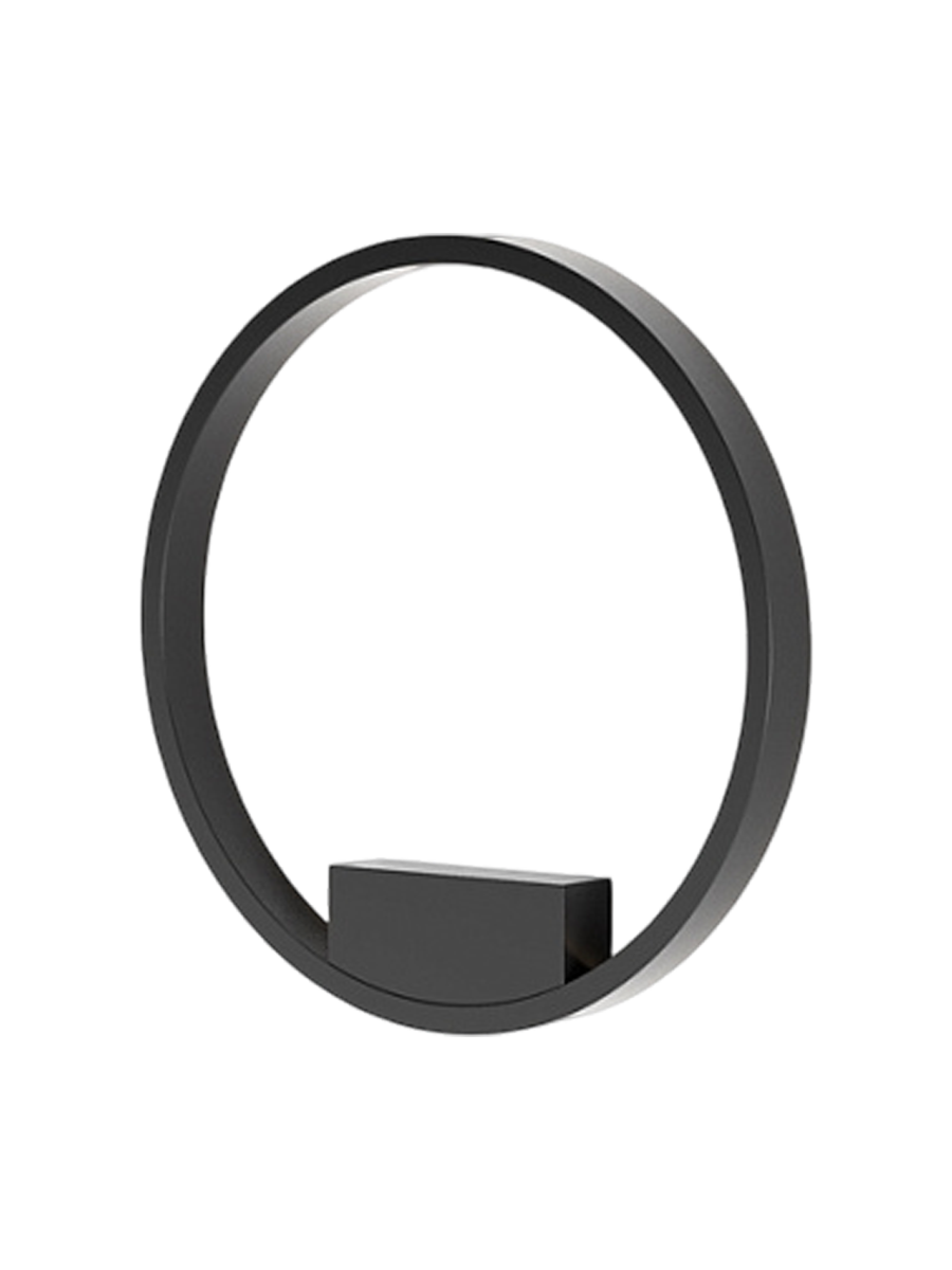 
Applique murale LED design « Rim » - Noir / ø 40 cm