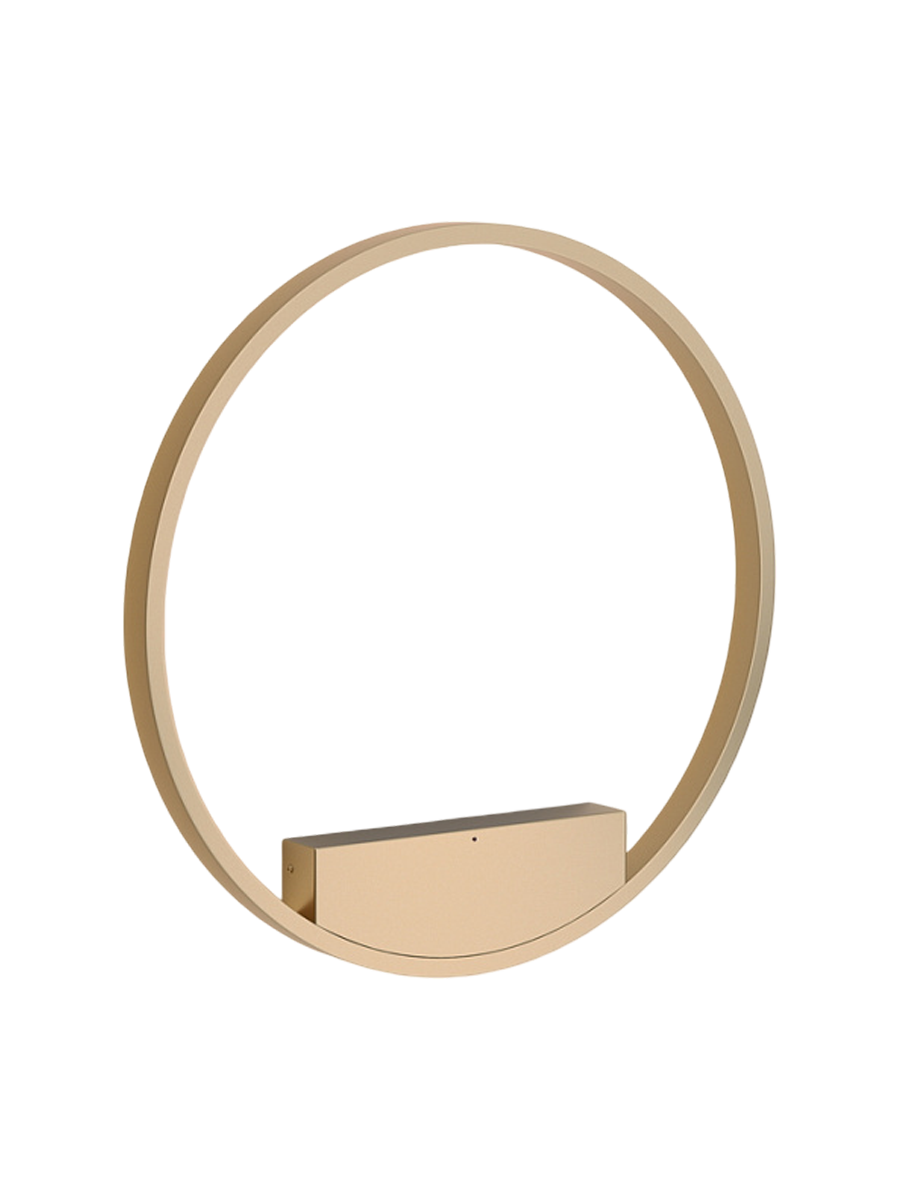 
"Rim" LED Wall Light - Gold / 60cm diameter