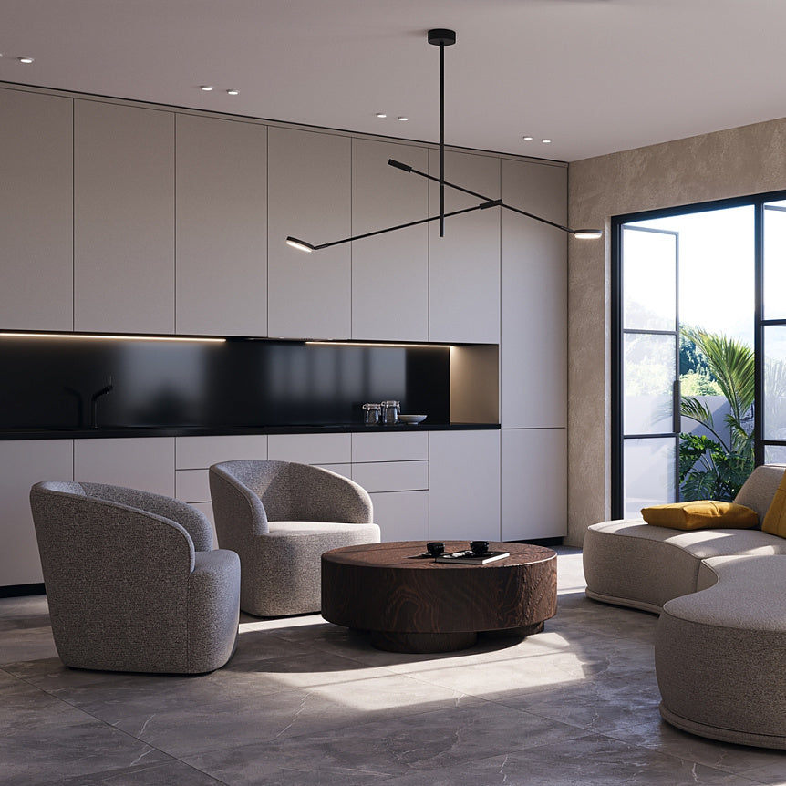 
Axis LED Pendant Lamp "Fad" - 2-burner