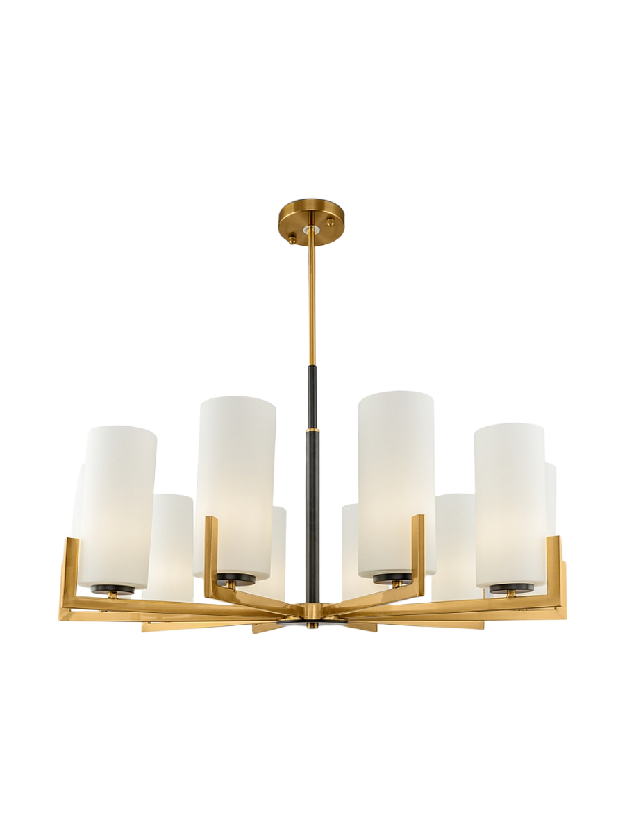 
Designer Chandelier "Fortano" - 10-flame