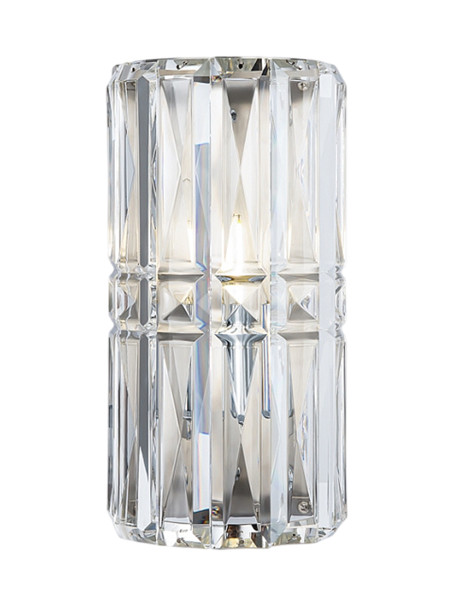 
Short Design Wall Light "Facet" - Silver