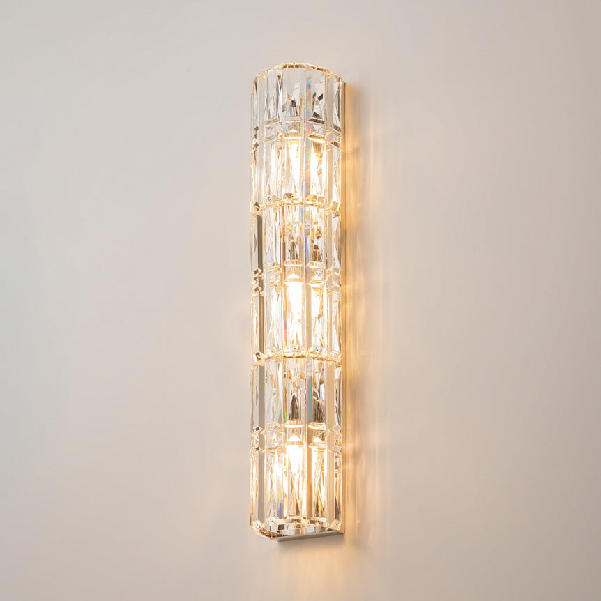 
Long Design "Facet" Wall Lamp - Silver