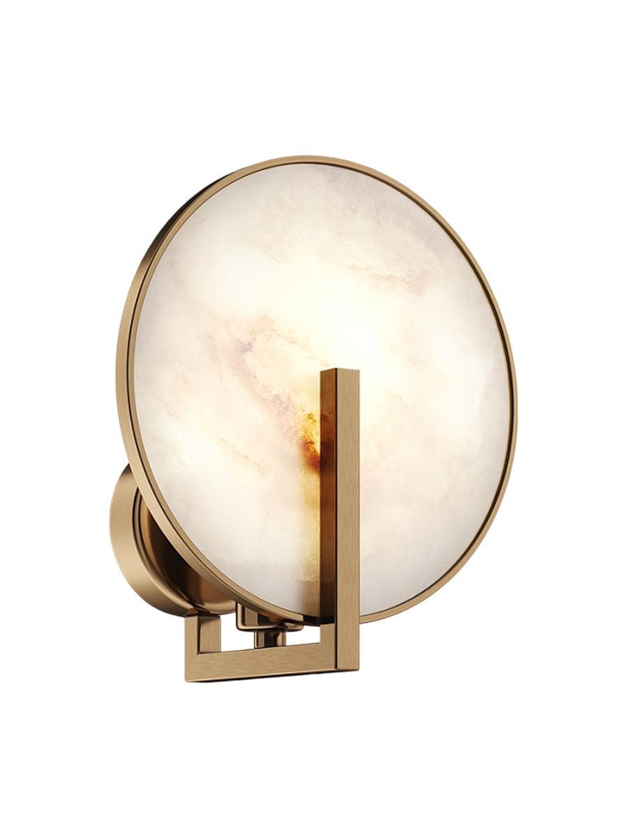 
Lampada da parete a disco “Marmo”