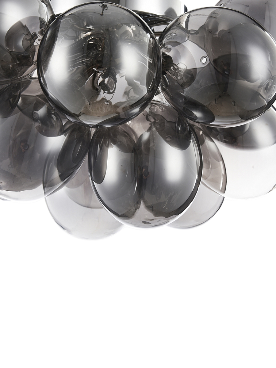 
Designer Ceiling Lamp "Balbo" 4-Bulb - Grey