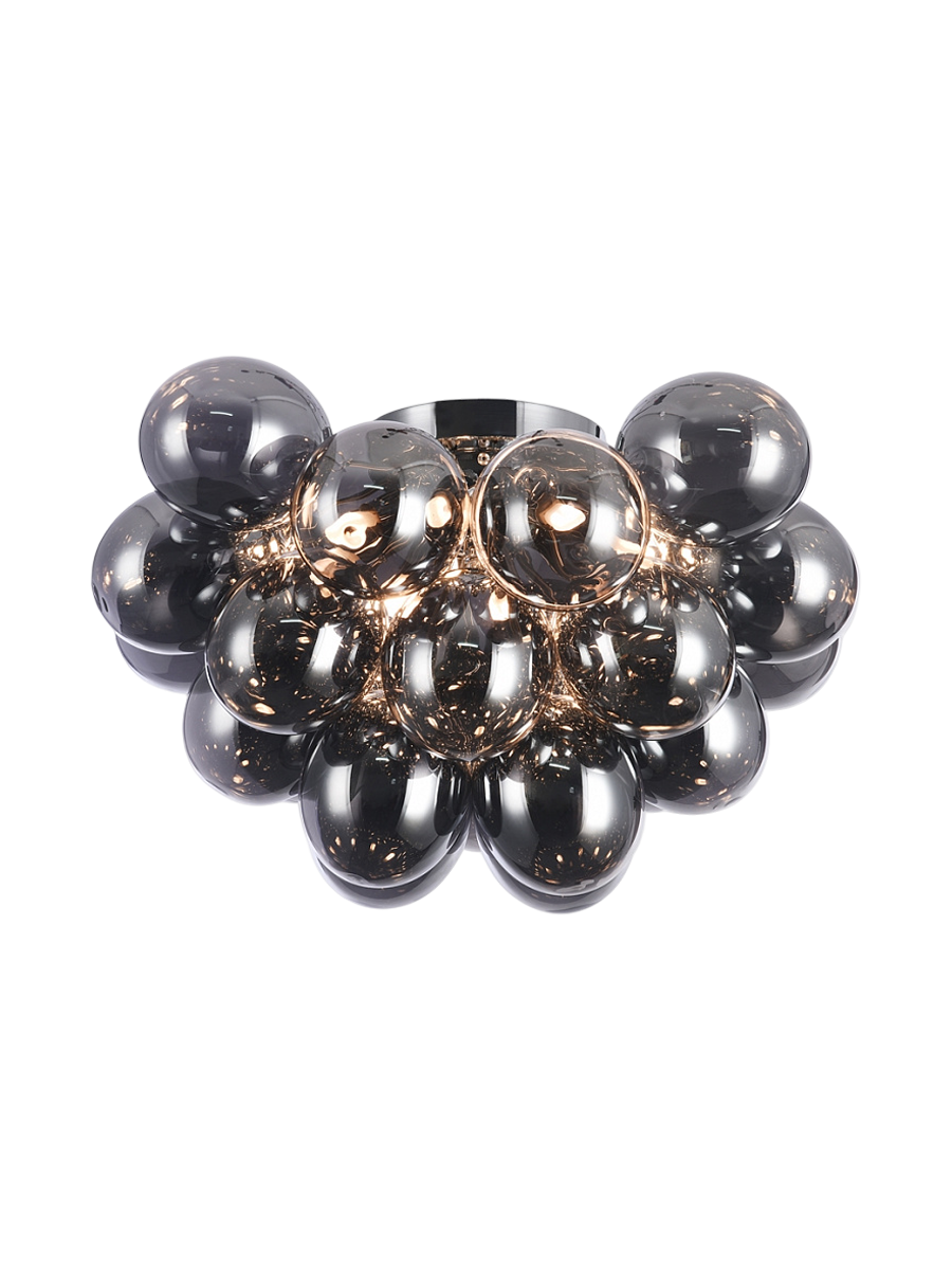 
"Balbo" 8-Bulb Designer Ceiling Light - Grey