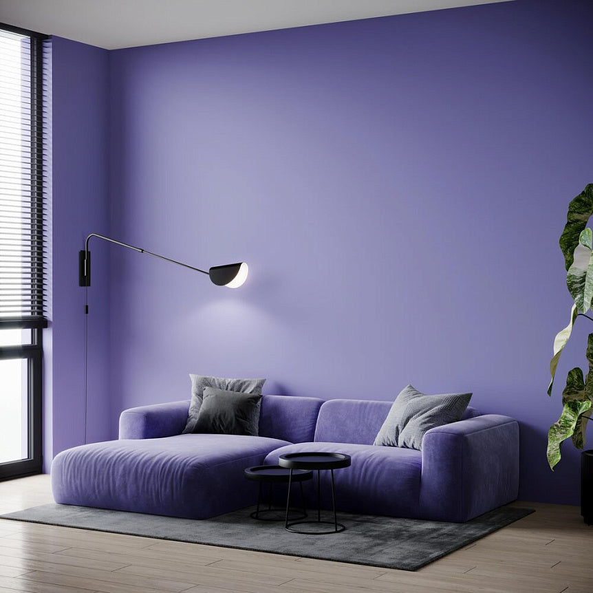 
Long Design wall light "Mollis"