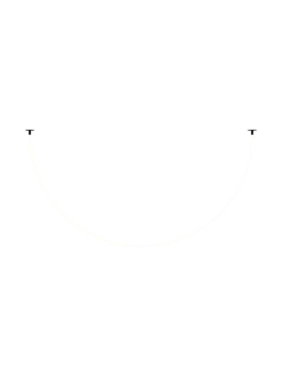 
Lampada a sospensione di design LED Chain "Tau" - Nero