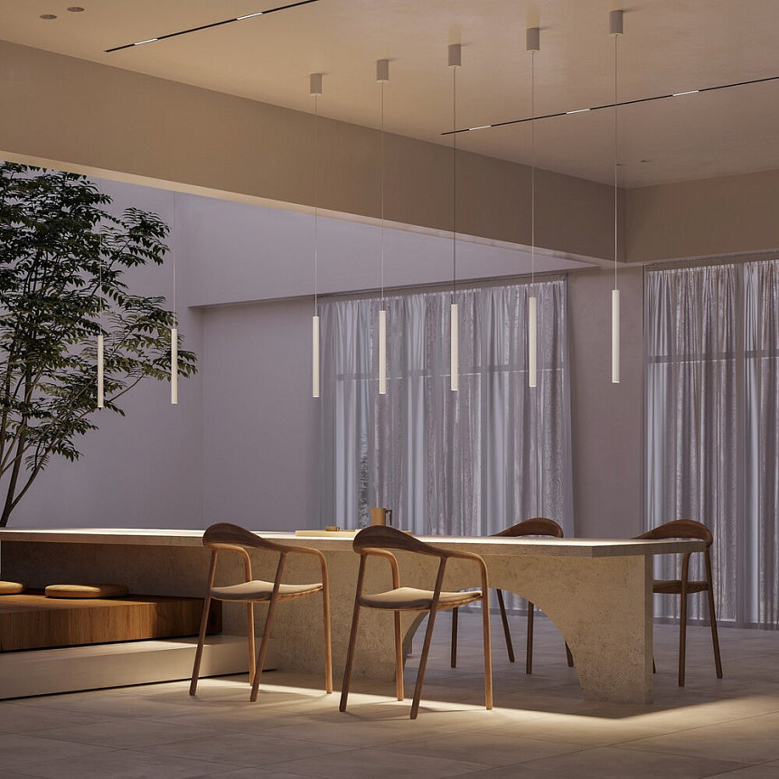 
Lampada a sospensione di design a LED “Pro Base” - Bianco