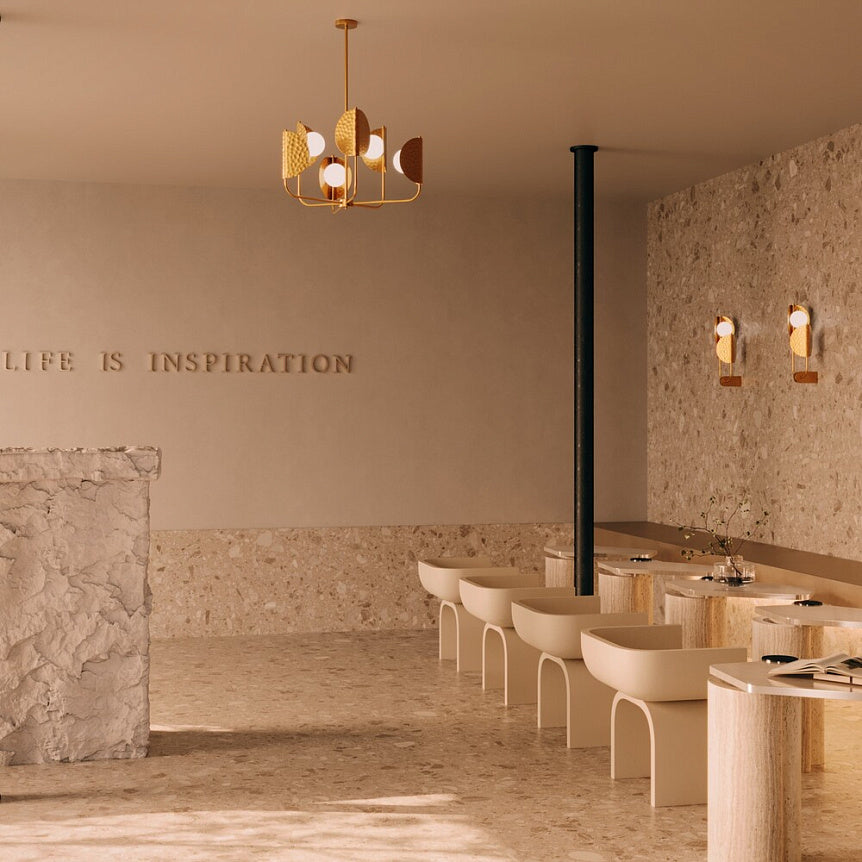 
Lampada a sospensione di design “Tropic”
