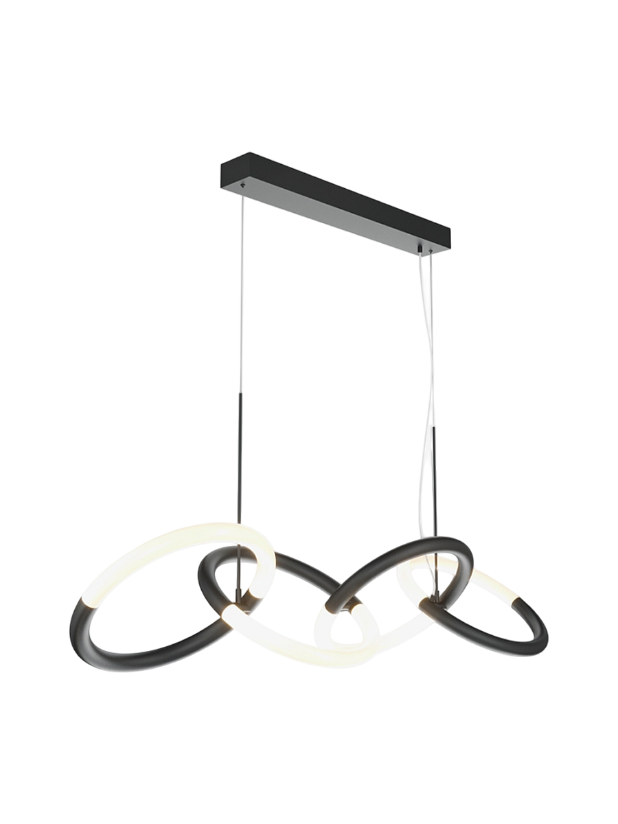 
Lampada a sospensione LED Line “Node” - Nero