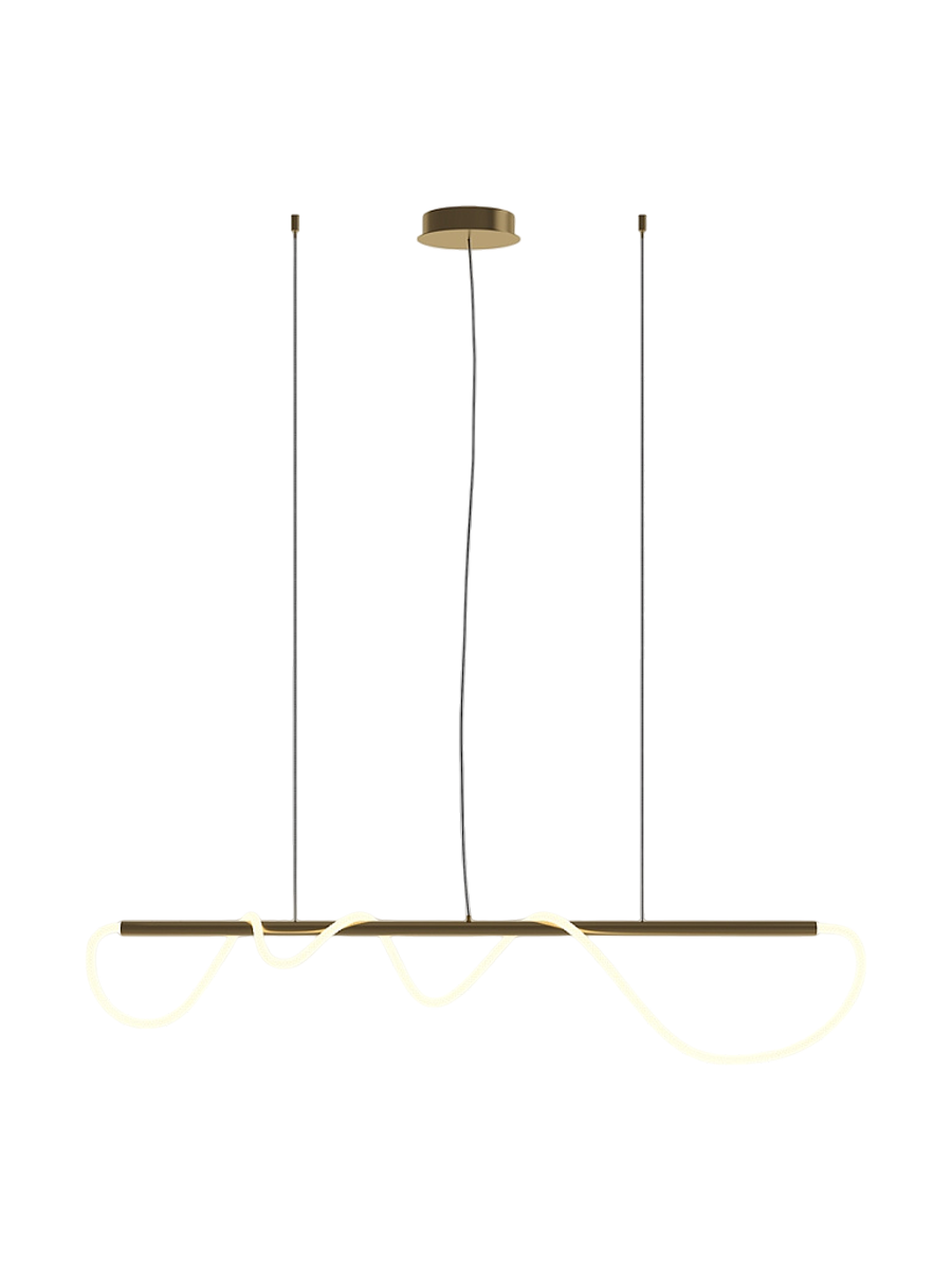 
Lampada a sospensione di design LED Wave "Tau"