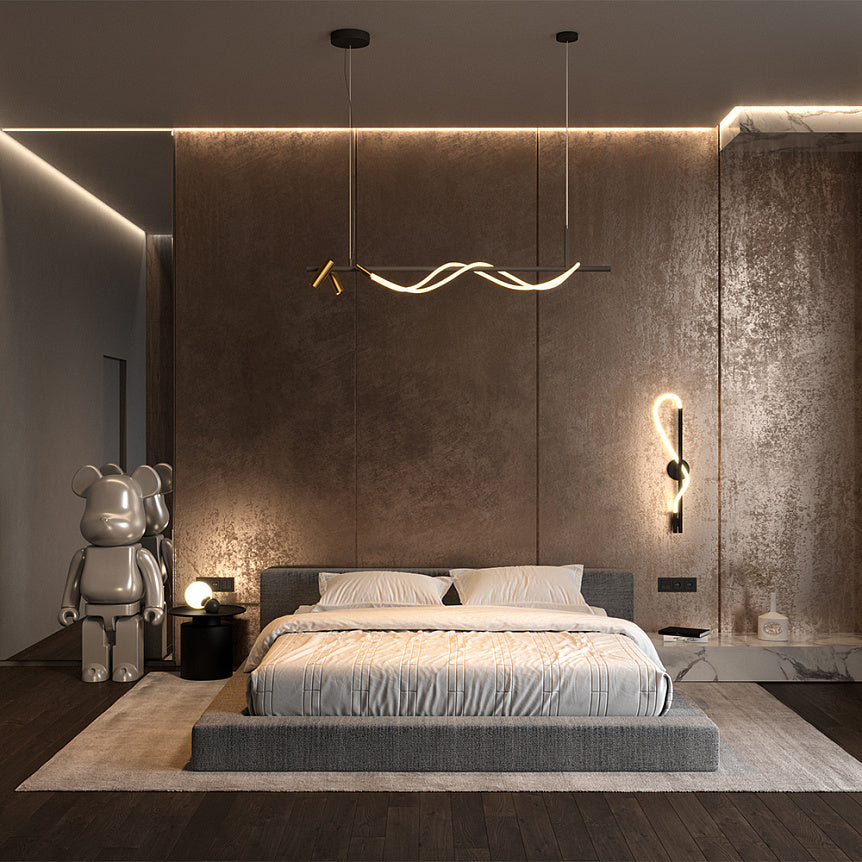 
Lampada a sospensione di design LED Tech "Tau"