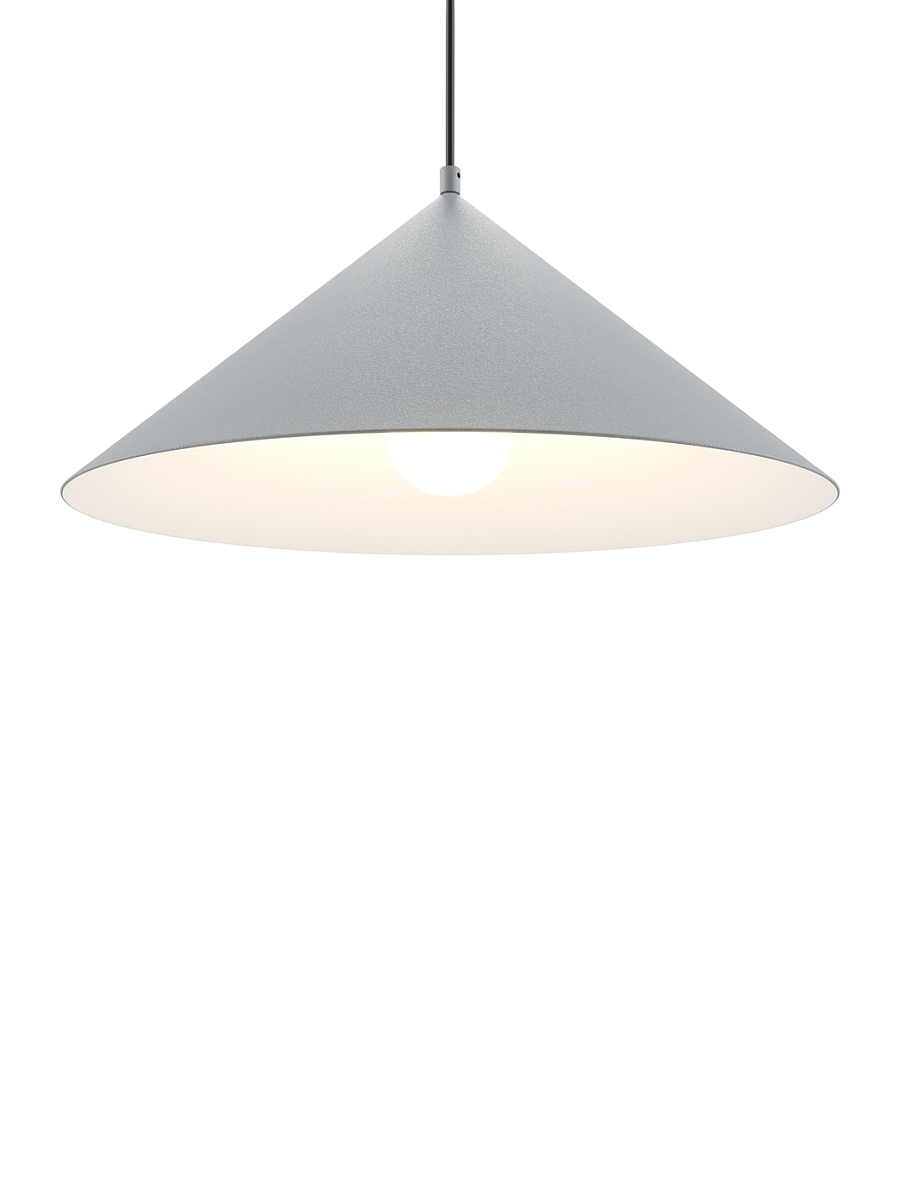
Lampada a sospensione regolabile in altezza “Basic Colors II” - Grigio