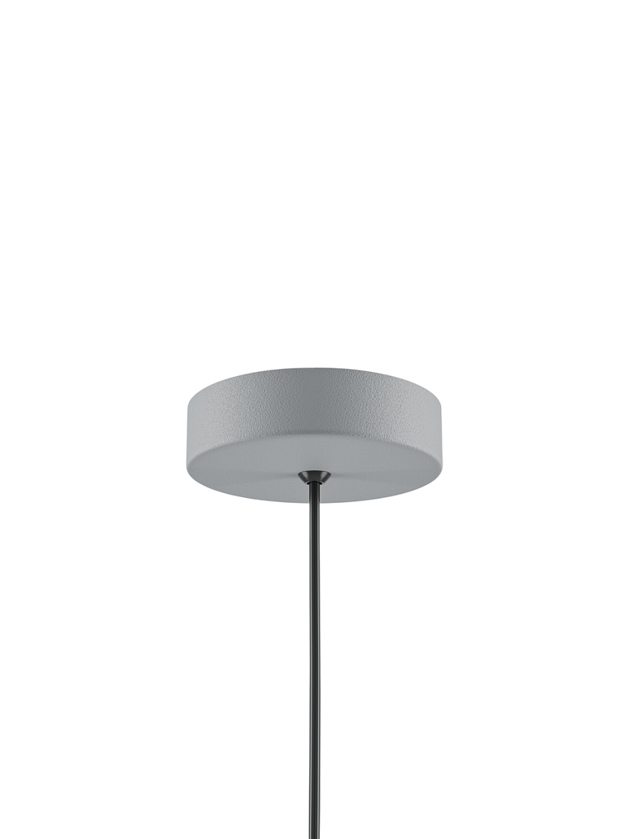 
Lampada a sospensione regolabile in altezza “Basic Colors II” - Grigio