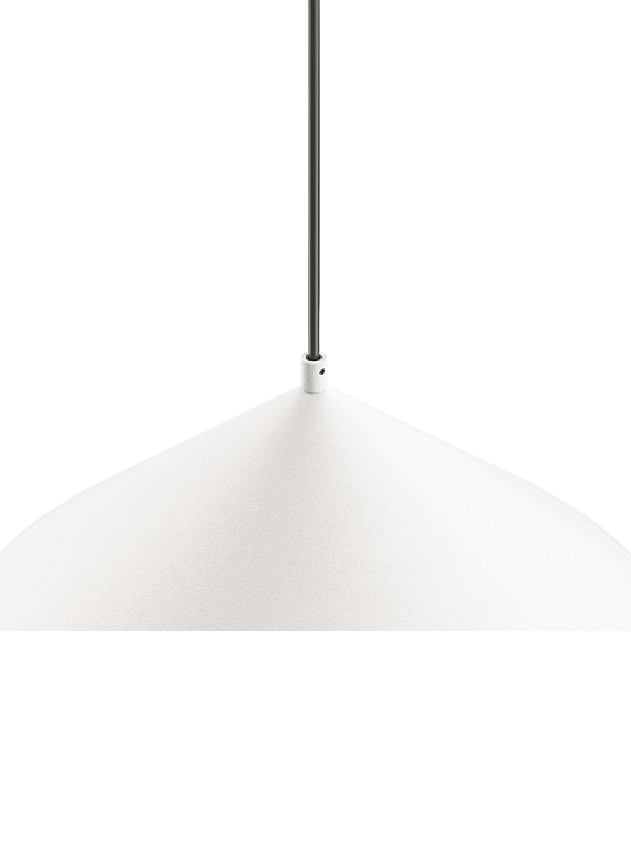 
Lampada a sospensione regolabile in altezza “Basic Colors II” - Bianco