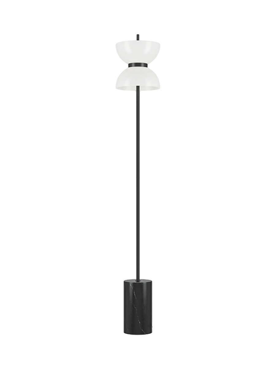 
Lampada da terra di design a LED „Kyoto“ - Nero