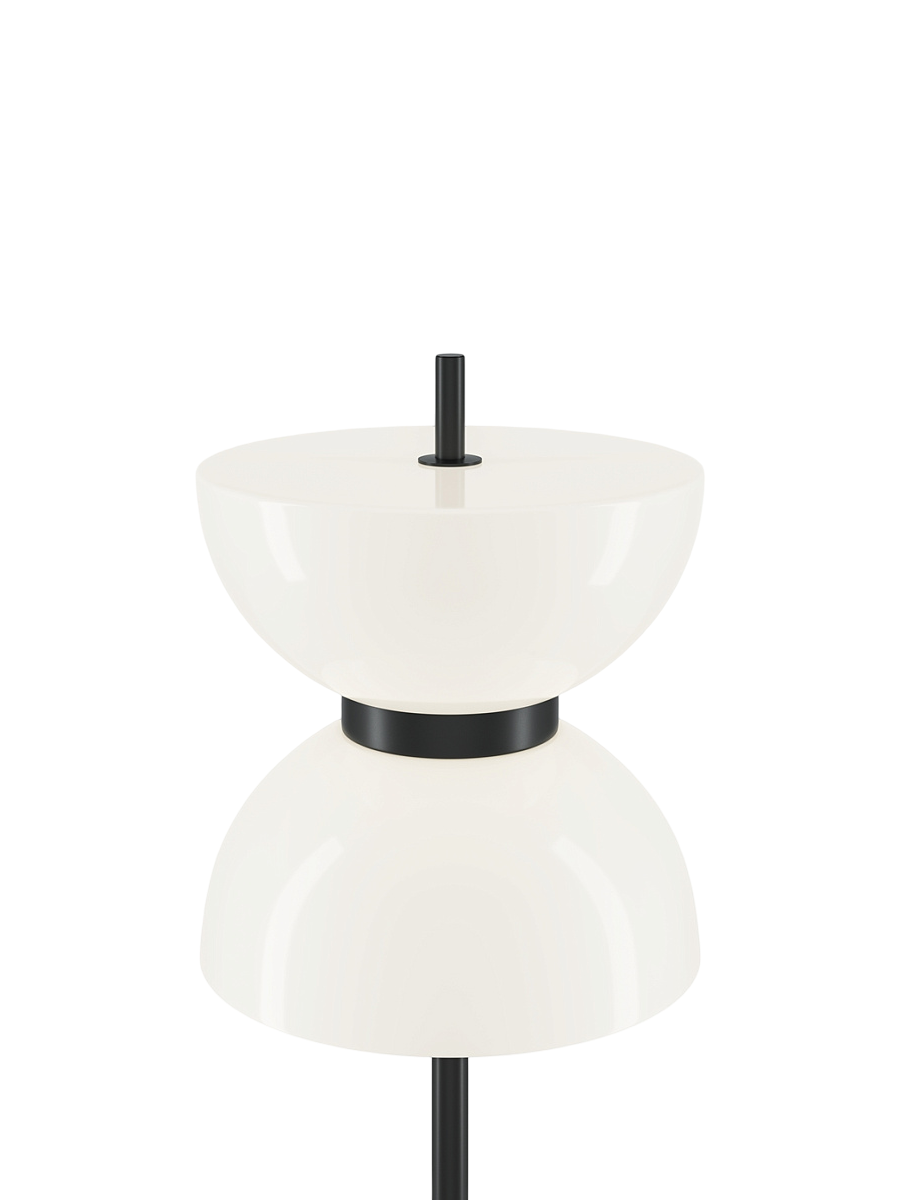 
Lampada da terra di design a LED „Kyoto“ - Nero