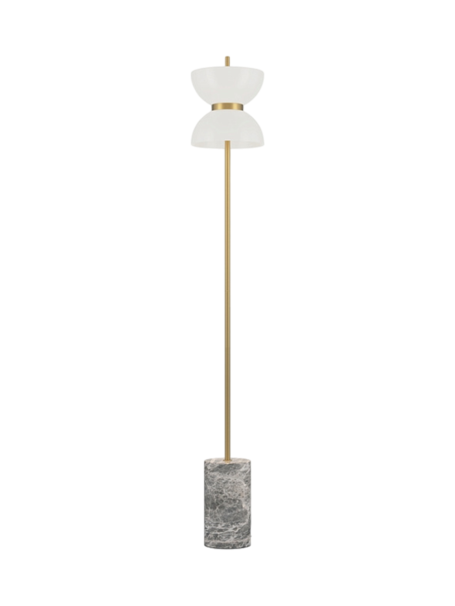 
Lampada da terra di design a LED „Kyoto“ - Oro