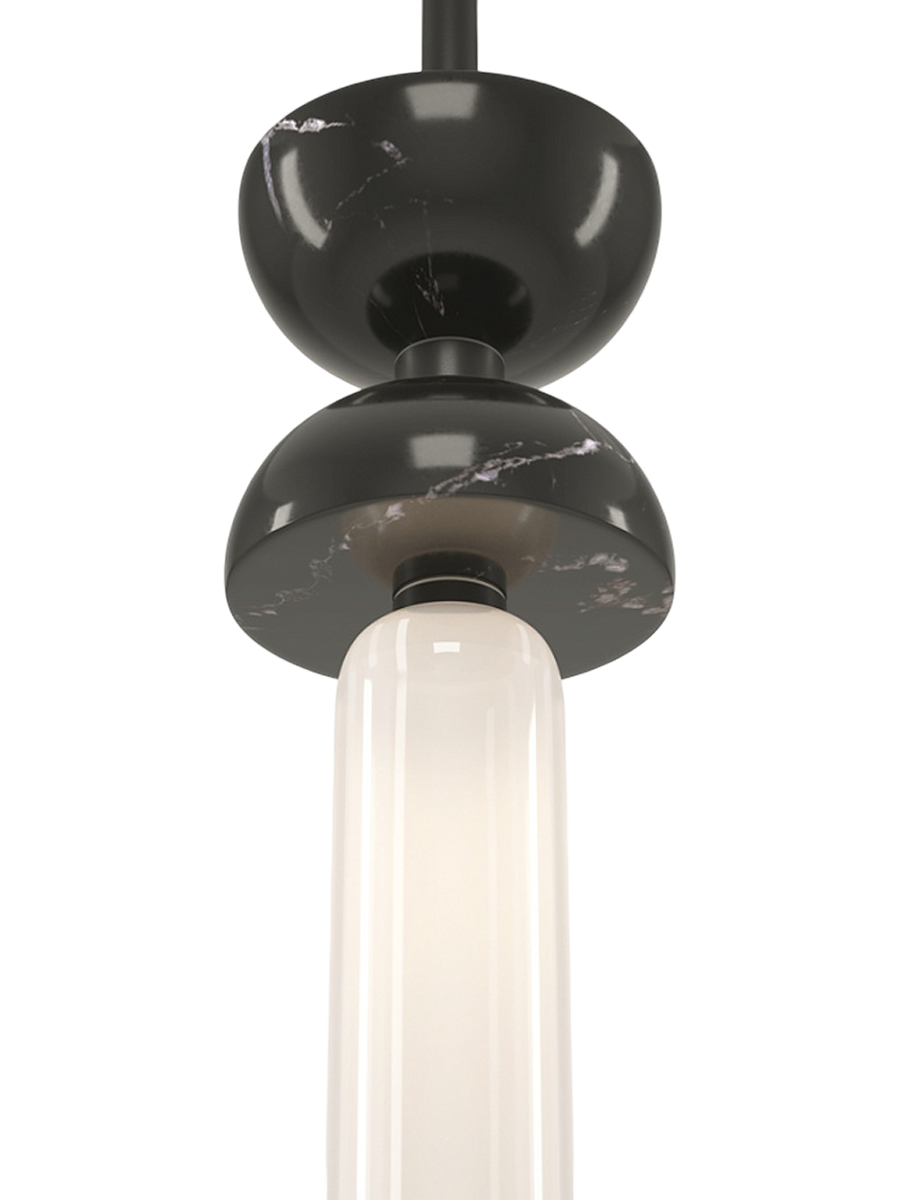 
Lampada a sospensione di design „Kyoto" - Nero