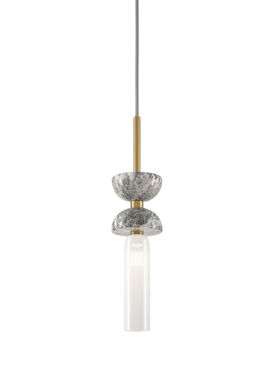 
Lampada a sospensione di design „Kyoto" - Grigio, Gold