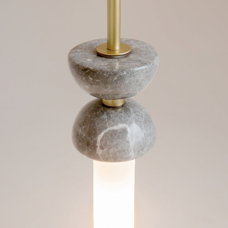 
Lampada a sospensione di design „Kyoto" - Grigio, Gold