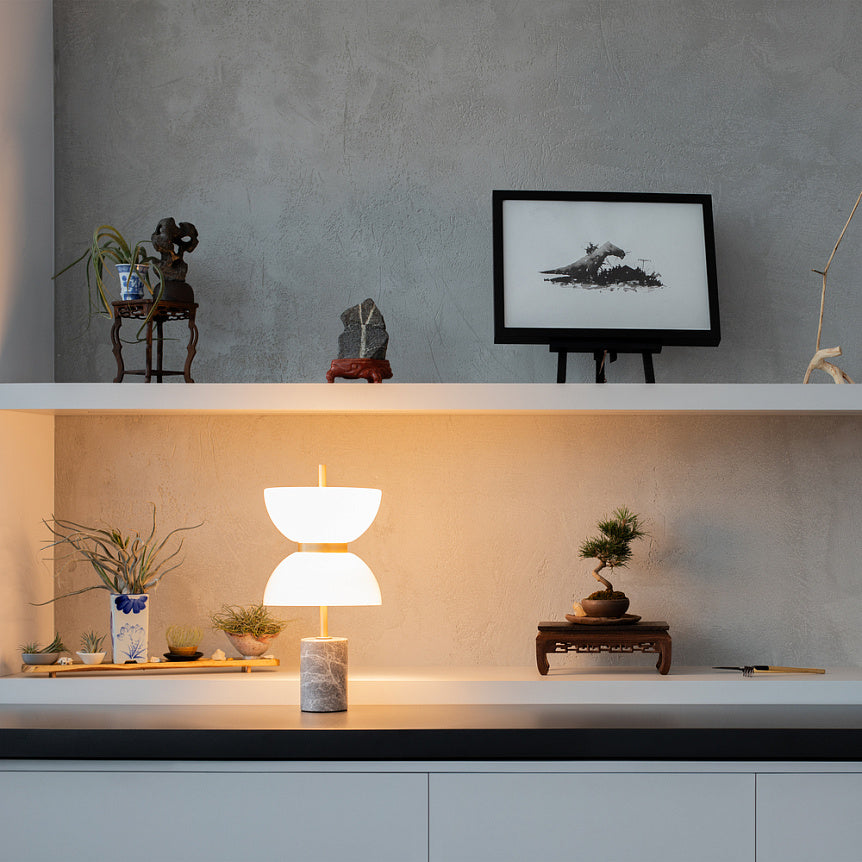
Lampada da tavolo di design a LED „Kyoto“ - Oro